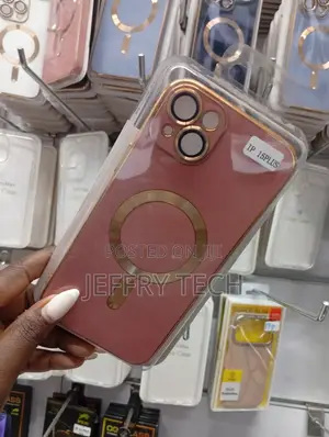 iPhone 15 Plus Electroplated Clear Phone Case