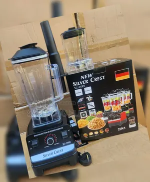 8500w Silver Crest Commercial Blender 2in1 + Grinder Jug (2.5l) –