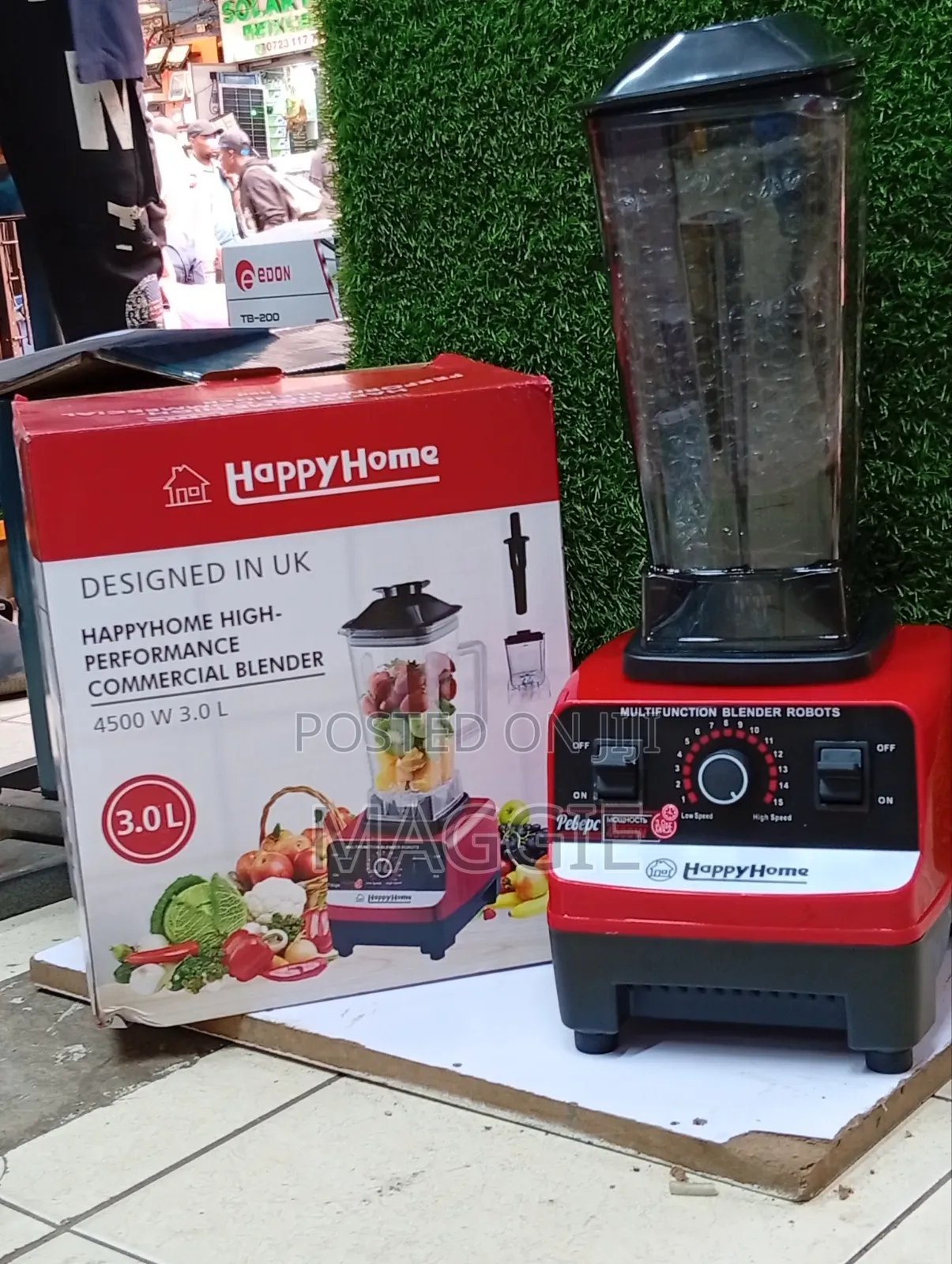 Happy Home High Performance Commercial Blender