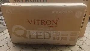HTC-4300qfs Vitron 43 Inch Qled Best Smart Android Tv