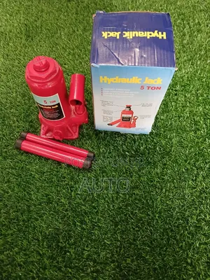 Heavy Duty 5 Ton Hydraulic Bottle Jack – Portable Car Lifting Tool