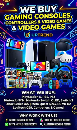 Turn Your Old Console Into Instant Cash.Ps5.Ps4.Ps3.Xbox.Nintendo