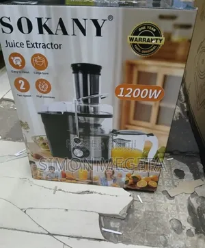 1200 Watts Sokany Slow Juicer