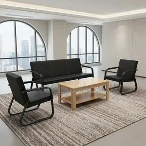 5-Seater Reception Area Guest Sofa Set
