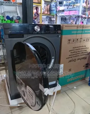 Eelite Black Hisense 10kgs Wash and Dry Washing Machine