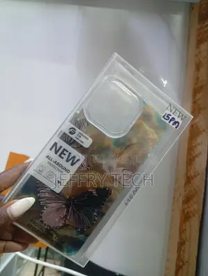 iPhone 15 Pro Max Water Ripple Aurora Butterfly Case
