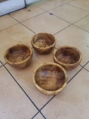 6 Pc Wooden Bowl 5.5 Inch/Handcrafted Wooden Bowl