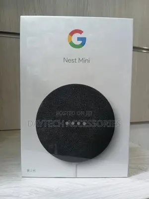 Google Nest Mini 2nd Generation Smart Speaker With Google Assistant.