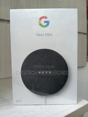 Google Nest Mini 2nd Generation Smart Speaker With Google Assistant.
