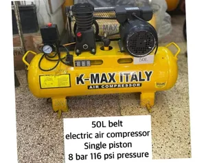 K-Max Italy 50l Belt Electric Air Compressor