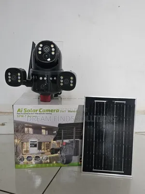 Hd Outdoor/Indoor Solar Ai CCTV Camera