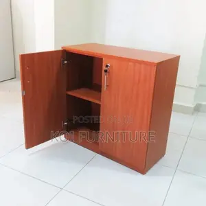 Office Cabinet; Wooden 2 Doors Executie Home Office Documents Credenza