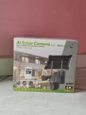 Outdoor Ai Solar 3in 1 Cameras