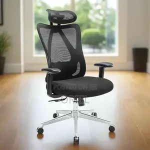 Executive Chair : Modern Executive Mesh Office Chair With Headrest