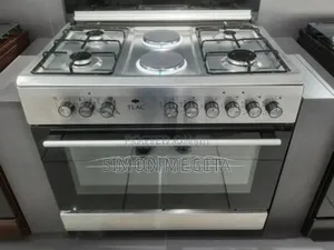 With 2electric Plates 60*90 Tlac 4+2 Standing Cooker