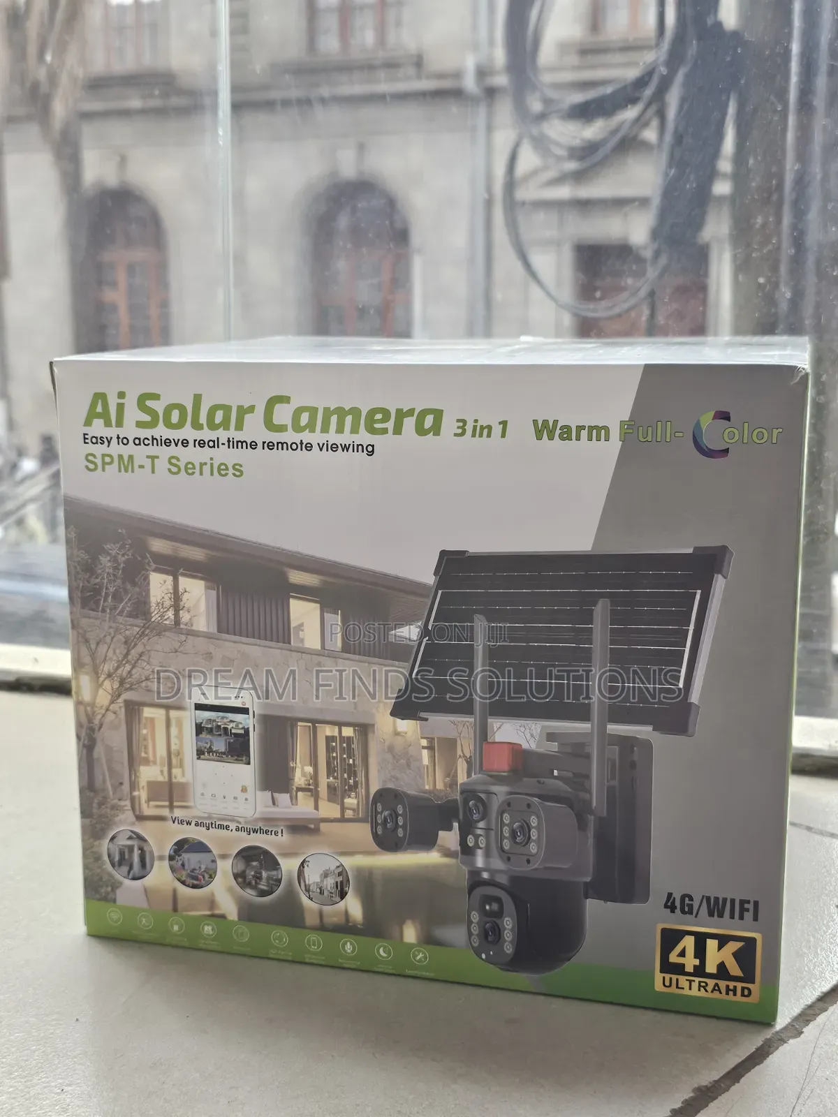 3600 Ai Solar Powered 3 in 1 Cameras
