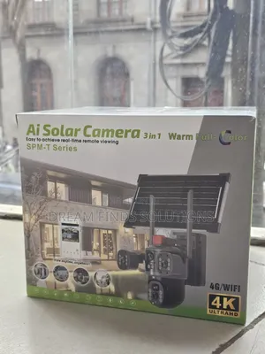 3600 Ai Solar Powered 3 in 1 Cameras
