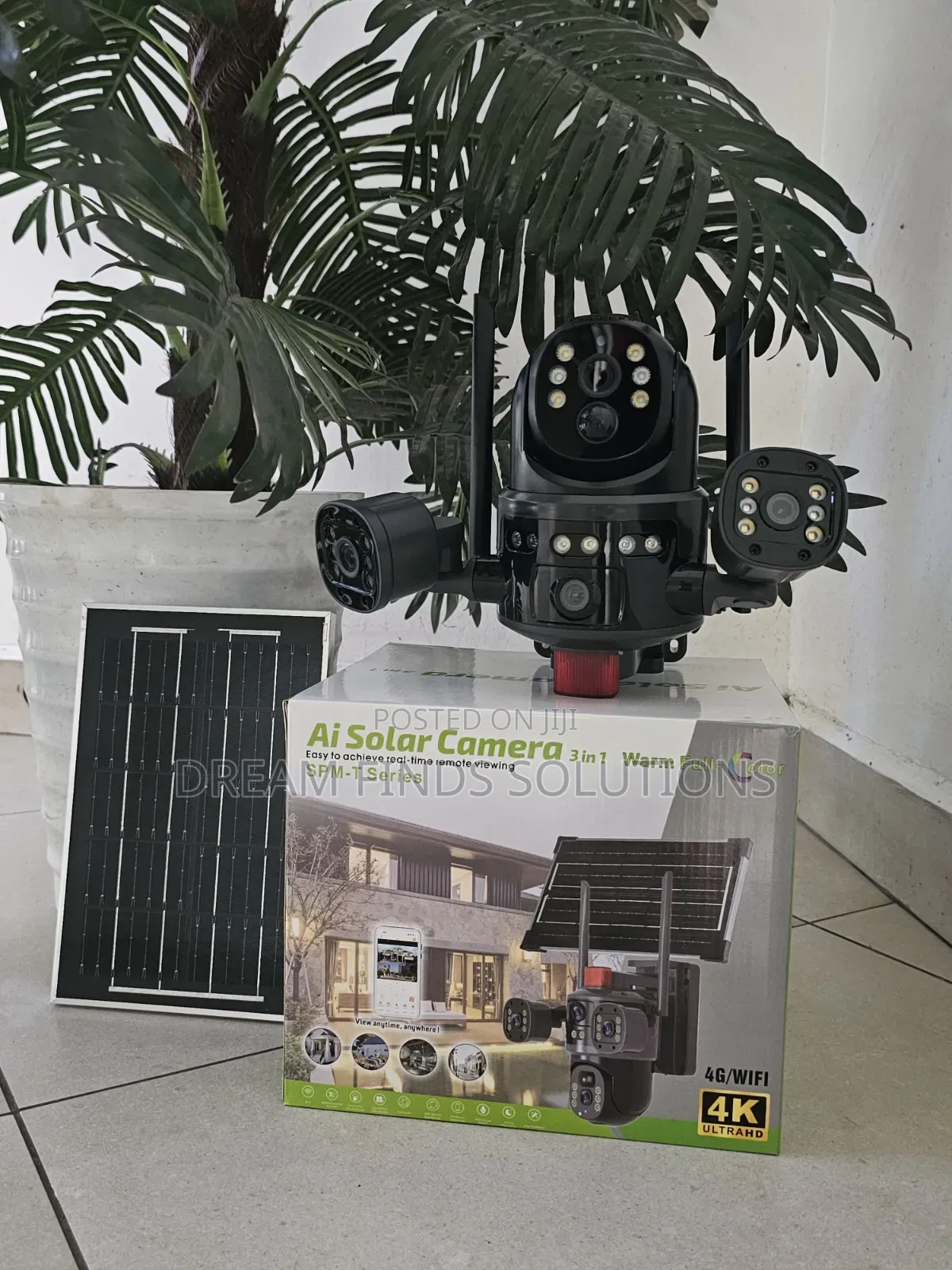 3600 Ai Solar Powered 3 in 1 Cameras
