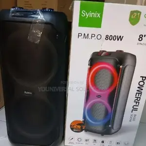 Syinix Powerful Bass Boom
Syndj280twd
<>Wireless Microphone