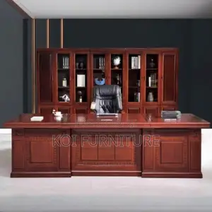 Office Desk; 1.6 Meter Executive Mahogany Seniors Offcie Desk