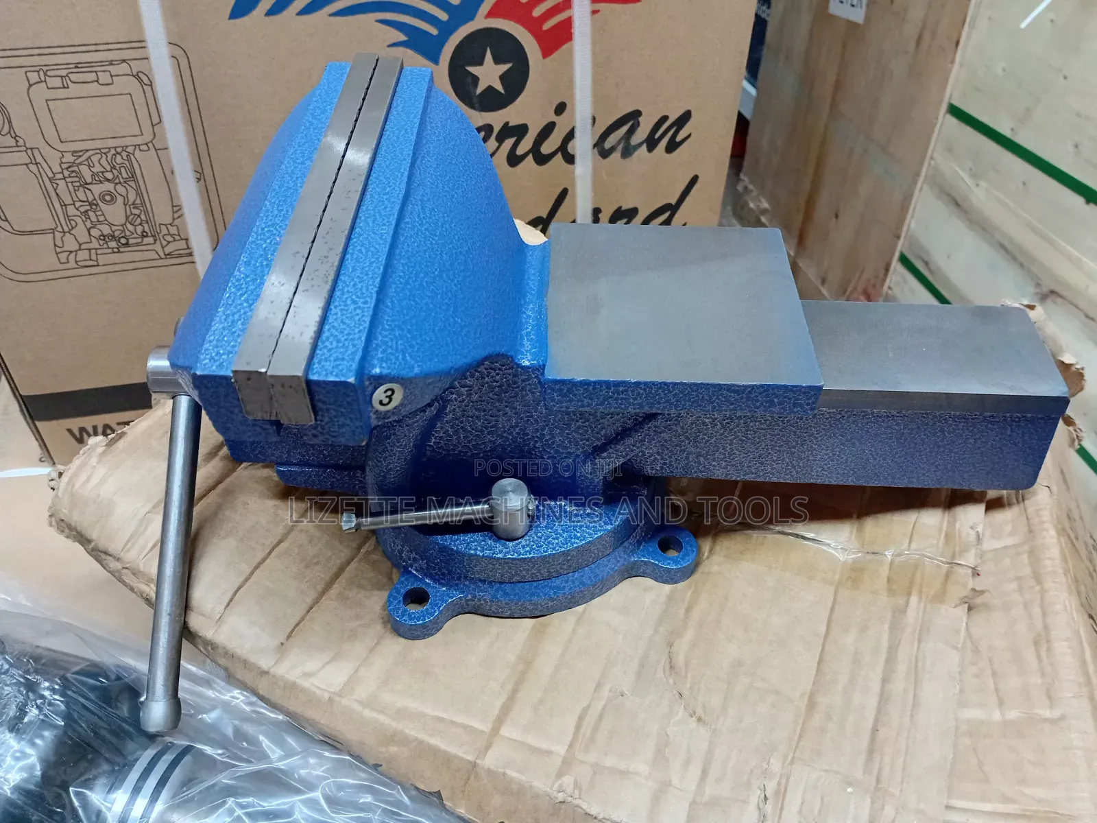 Heavy-Duty 8" Bench Vice