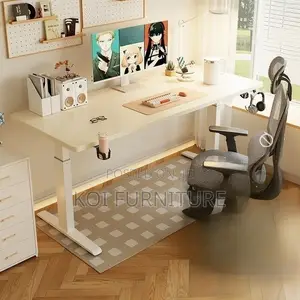 Office Desk; 1.2 Meters Home Office Studying Adjustable Electric Desk