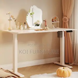 Office Desk; 1.4 Meters Ergonomic Electric Height Office Table