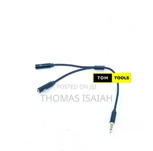 3.5mm TRRS Audio Splitter Adapter Cable