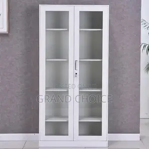 2 Door Full Glass Cabinets