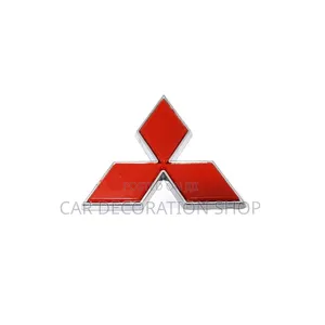 Red Star Mitsubishi Front or Rear 3d Logo in Different Sizes