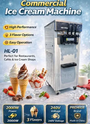 Premier Hl-01 Commercial Ice Cream Machine