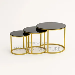 Round Nesting Coffee Tables for Modern Living Rooms