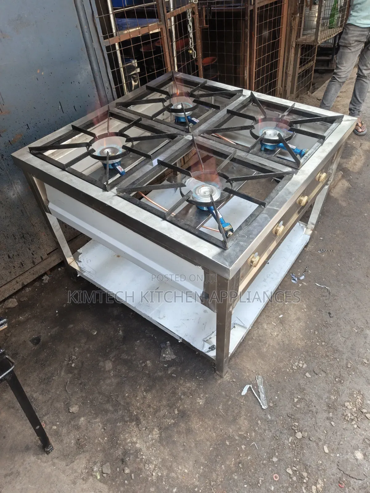 Stainless Steel 4burner Cooker