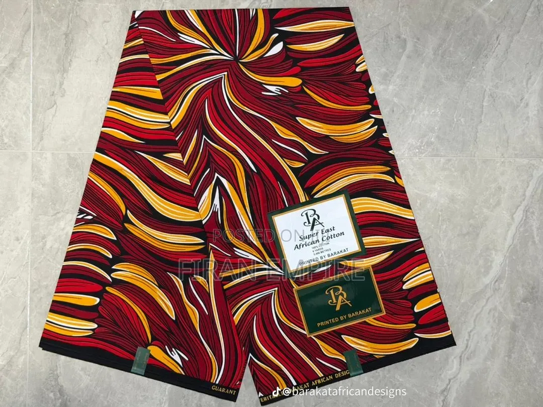Kitenge Fabric (Pure Cotton) 6yards
