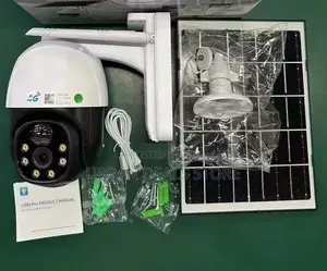 4g Single Lens V380 Solar Powered PTZ Camera