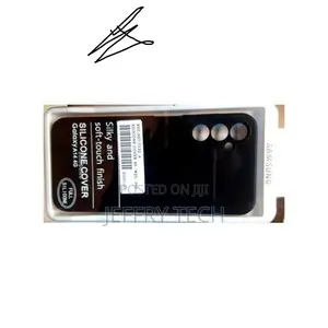 Silicon Back Case for Samsung A14 - Blacknhgyg