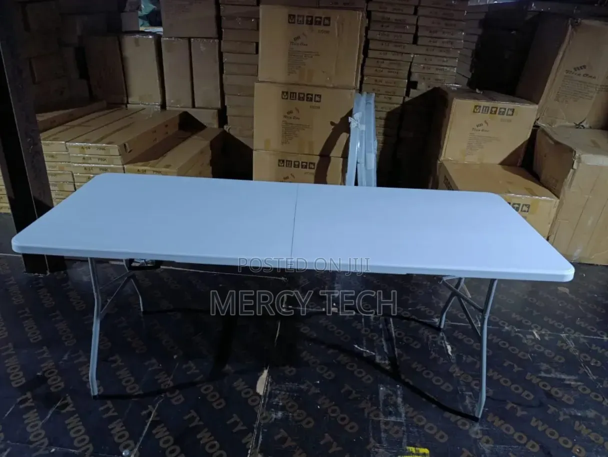 Foldable Camping Table 180cm × 74cm × 74cm