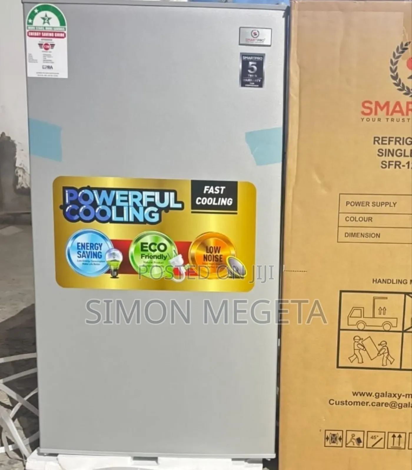 92 Litres Smart Pro Single Door Fridge Restocked
