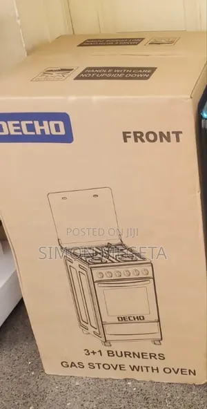 Now Restocked 50*55 Decho 3+1 Standing Cooker With Electric Oven
