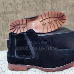 Quality Leather Slip on Polo Boots