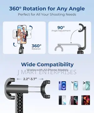 Selfie Stick Tripod for iPhone, Lightweight
