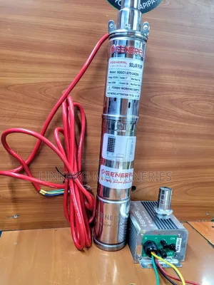 Brushless Solar Pump With Control Box
250 Watts
Dc 24v
75 MTRS Head