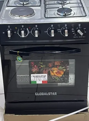 Restocked 60*60 Globalstar Jet 3+1 Standing Cooker With Electric Oven