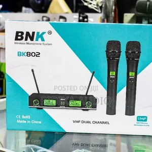 Brand New Bk802 Wireless Microphone System