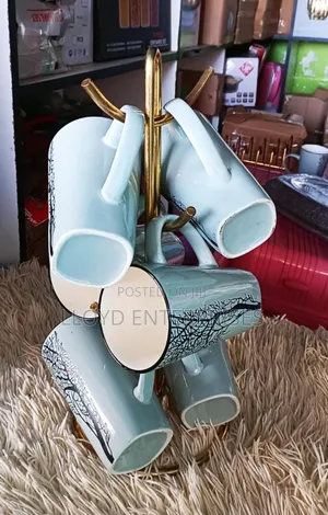 6pcs Long Tree Mugs
