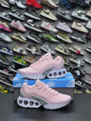 Ladies Nike Airmax Dn Pink Sneakers