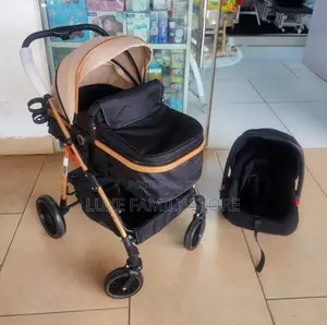 3-in-1 High Landscape Baby Stroller Travel System
