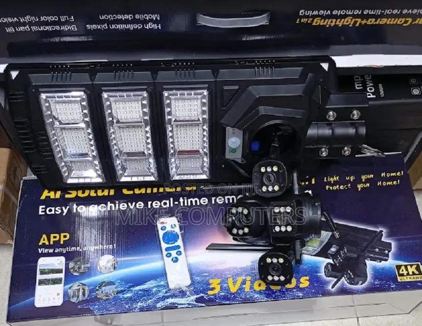 Solar Lighting + CCTV