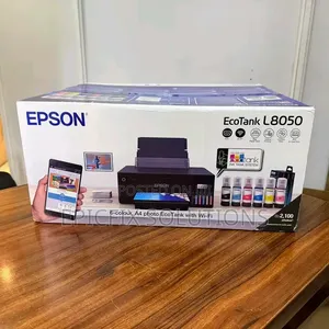 Ecotank Wireless L8050 Printer, Printable Up to PVC Cards Available