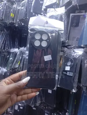 Redmi 14c, Redmi 13c Black Tpu Silicone Phone Cover